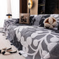 Vintage Boho Floral Sofa Throw Cover, 3D Soft Tufted Plush Couch Protector Futon Cover