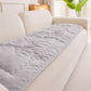 Quilted Corduroy Couch Topper, Non-Slip Soft Padded Sofa Protector Cover for Pets, Kids