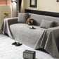 Chenille Sofa Cover Throw, Non-Slip, Water-Resistant, Pet-Friendly Couch Protector