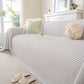3D Bubble Textured Furniture Protector Throw Cover, Cooling Soft Woven Couch Cover