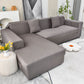 Boho Printed Sofa Slipcover, Stretch Furniture Protector for Sectional L-Shaped Sofa