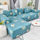 Boho Printed Sofa Slipcover, Stretch Furniture Protector for Sectional L-Shaped Sofa