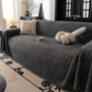 Plysch Varm Dekor Sofföverdrag Mjuk Jacquard Fleece Plädar för Säng Soffa Stol