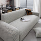 Modern Geometric Jacquard Sofa Slipcover, High Stretch 1-Piece Textured Couch Cover