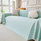 Cooling Ice Silk Knit Couch Cover, Breathable Pet Friendly Soft Throw Cover for Sofas