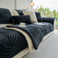 Luxury Plush Non-Slip Sofa Covers, Soft Fuzzy Embossed Sofa Topper & Seat Covers