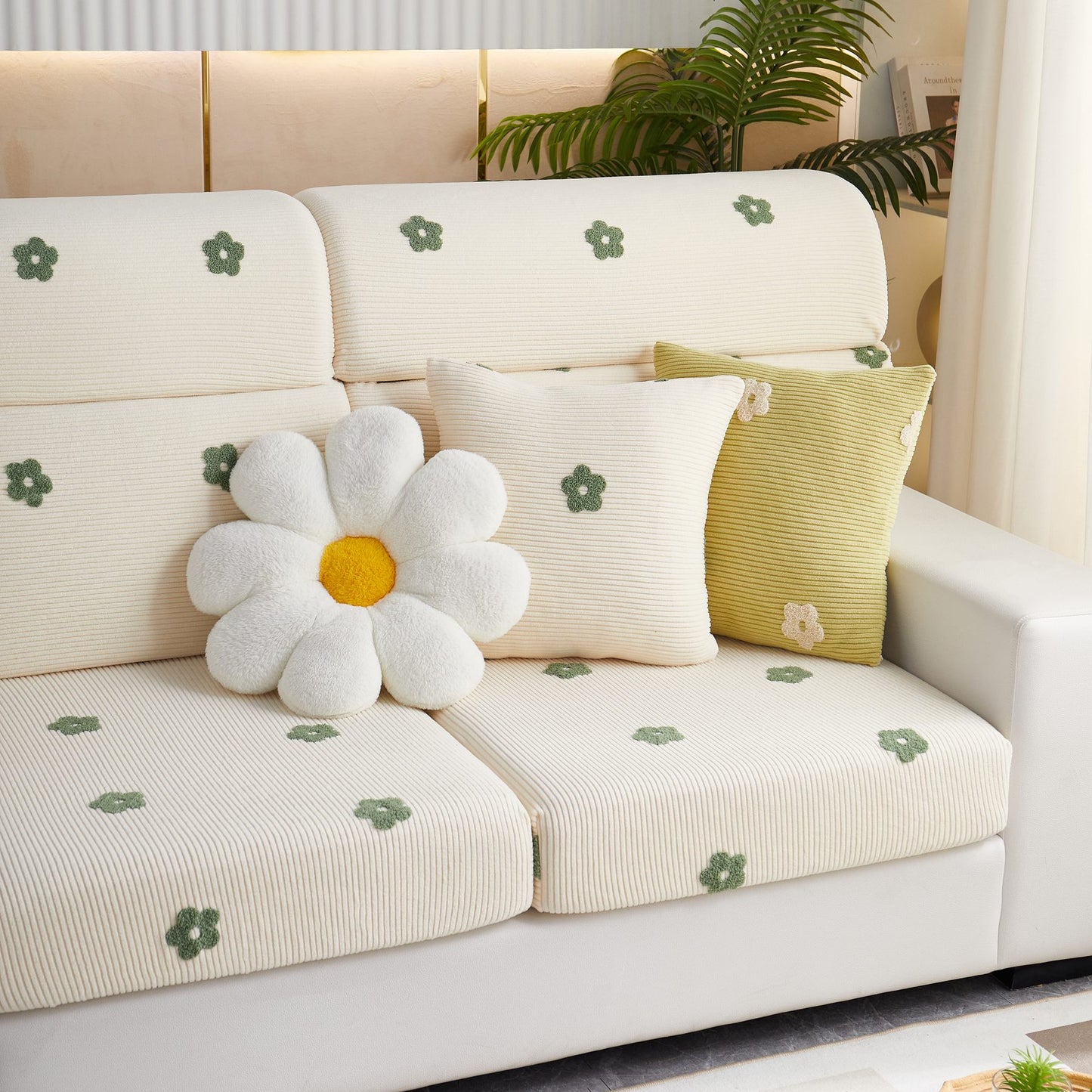Polarfleece Sofakissenbezüge für Sofa 1/2/3/4-Sitzer, Beste Sitzbezüge für Hunde, Haustier Couchschutz