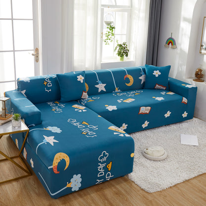Waschbare L-förmige Couchbezüge Stretch Überwurf für Ecksofas, Möbelprotektor für Hunde, Katzen und Kinder, passend für 1/2/3/4/5-Sitzer Sofas