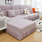 Housses de coussin de canapé à jupe élastique pour canapés 1/2/3/4 places, protecteur de meubles pour animaux de compagnie, enfants
