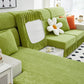 Elastische Rock Couchkissenbezüge für 1/2/3/4-Sitzer Sofas, Möbel Schutz für Haustiere, Kinder