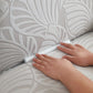 Stretch Sofa Slipcover 1-Piece Furniture Protector Couch with Elastic Bottom for Kids