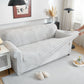 Stretch Sofa Slipcover 1-Piece Furniture Protector Couch with Elastic Bottom for Kids