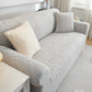 3D Baroque Floral Stretch Sofa Cover Elastic Polar Fleece Couch Slipcover with Straps
