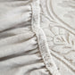 3D Baroque Floral Stretch Sofa Cover Elastic Polar Fleece Couch Slipcover with Straps