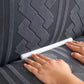 3D Embossed Geometric Couch Slipcover, Stretch Washable Non Slip Furniture Protector