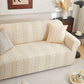 3D Embossed Geometric Couch Slipcover, Stretch Washable Non Slip Furniture Protector