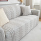 3D Embossed Geometric Couch Slipcover, Stretch Washable Non Slip Furniture Protector