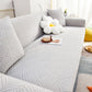 3D Leaves Jacquard Couch Slipcovers Non-Slip Cozy Stretchy Couch Covers for Sectional