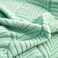 3D Leaves Jacquard Couch Slipcovers Non-Slip Cozy Stretchy Couch Covers for Sectional