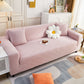 3D Leaves Jacquard Couch Slipcovers Non-Slip Cozy Stretchy Couch Covers for Sectional