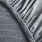 3D Leaf Jacquard Stretch Sofa Cover Non Slip Pet Friendly Slipcover 1-5 Seaters