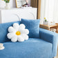 3D Leaf Jacquard Stretch Sofa Cover Non Slip Pet Friendly Slipcover 1-5 Seaters