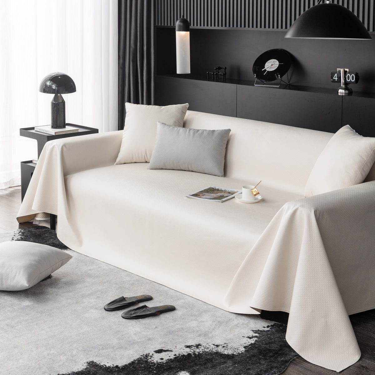 Wasserdichte Kunstleder Couchüberwürfe, Haustier Couchbezug, rutschfes – Slipcover KAS™