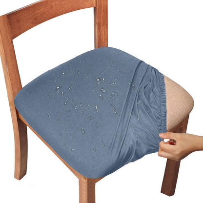 Capa de Cadeira de Jantar à Prova de Água em Spandex Elástico Removível