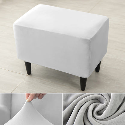 Funda de Silla de Alas de Terciopelo Stretch Spandex Funda de Silla de Alas Funda de Sillón Elástico Fundas de Sofá con Funda de Cojín de Asiento