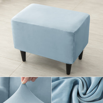 Funda de Silla de Alas de Terciopelo Stretch Spandex Funda de Silla de Alas Funda de Sillón Elástico Fundas de Sofá con Funda de Cojín de Asiento