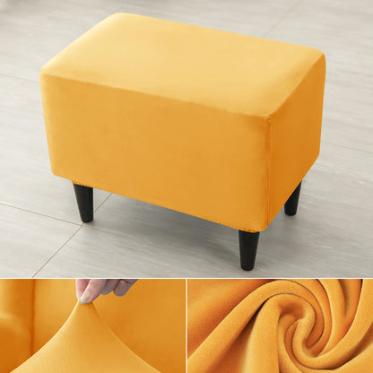 Funda de Silla de Alas de Terciopelo Stretch Spandex Funda de Silla de Alas Funda de Sillón Elástico Fundas de Sofá con Funda de Cojín de Asiento