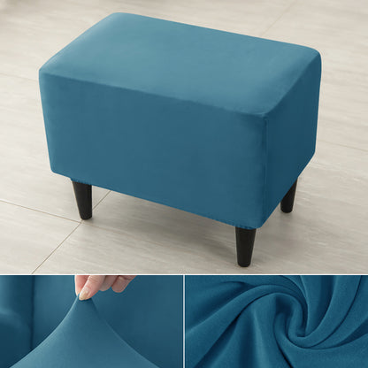Funda de Silla de Alas de Terciopelo Stretch Spandex Funda de Silla de Alas Funda de Sillón Elástico Fundas de Sofá con Funda de Cojín de Asiento