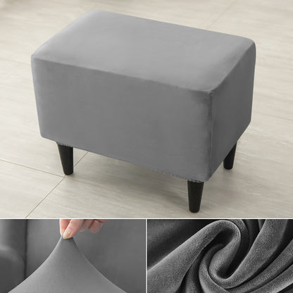 Funda de Silla de Alas de Terciopelo Stretch Spandex Funda de Silla de Alas Funda de Sillón Elástico Fundas de Sofá con Funda de Cojín de Asiento