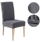 Capa de Cadeira de Jantar de Alto Alongamento, 1/2/4/6pcs Slipcover de Jacquard em Spandex