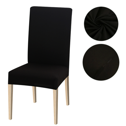 Capa de Cadeira de Jantar de Alto Alongamento, 1/2/4/6pcs Slipcover de Jacquard em Spandex