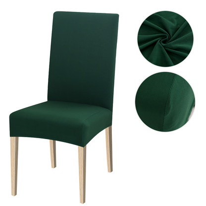 Capa de Cadeira de Jantar de Alto Alongamento, 1/2/4/6pcs Slipcover de Jacquard em Spandex